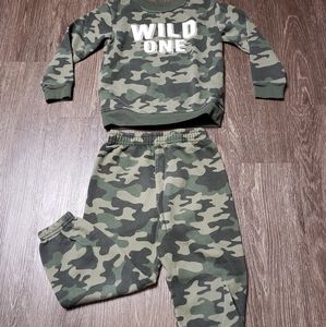 Camouflage 2 Piece Outfit